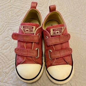 Pink Converse Girls Size 10